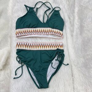 Teal One Piece Swimsuit